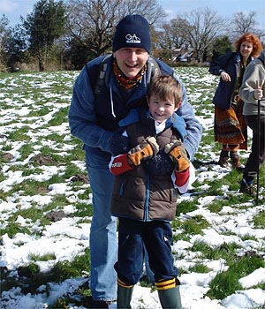 Rory Morrison and his son Ruben