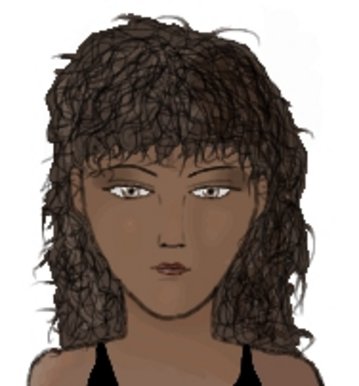 Random African girl