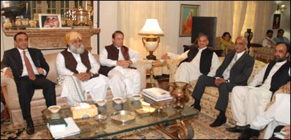 اتحادی جماعتوں کے رہنماء