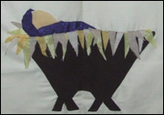 Advent wall hanging