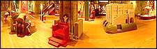 Inside the keep at Norwich Castle