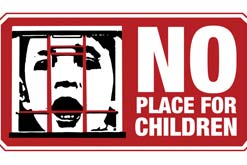 No Place for Children Logo