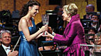 Moldova's Valentina Naforniţă and Dame Kiri Te Kanawa