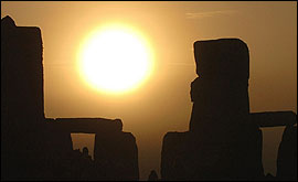 Picture: The Sun overlooking Stonehenge