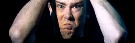An angry man