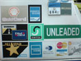 Signs on car, Islay by Graham Fagen