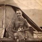 This is a photograph of Thomas Rush.  It was taken in India.