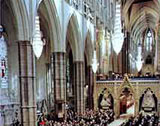 Image of interior of Westminister Abbey