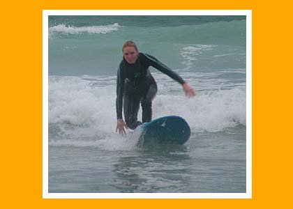 Jo Whiley Team Go Surfing