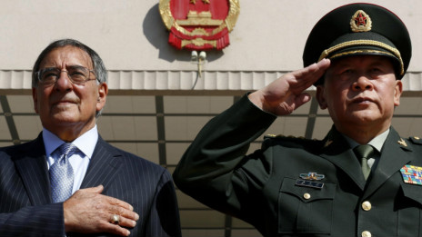 Lương Quang Liệt đón Leon Panetta