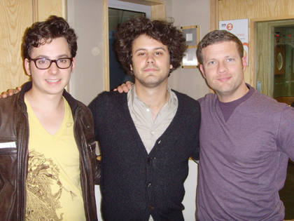 The hotly tipped Passion Pit join Dermot in the studio