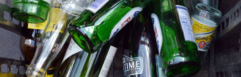 Empty bottles