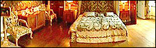 The state bedroom at Holkham Hall
