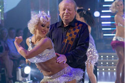 John Sergeant and Kristina Rihanoff on Strictly Come Dancing
