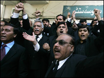 وکلاء احتجاج(فائل فوٹو)