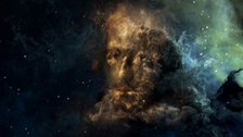 Shakespearea Unlocked logo featuring William Shakespeare 