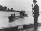 Uboats entering port of Londonderry  14th May 1945