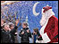 Father Christmas with children