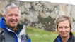 Derek and guide Rosie Frankland