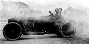 C.L.E. Gaech ready for the off in his Mercedes 80hp
