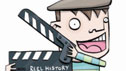 Eric with clapper board