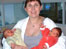 Janie with babies