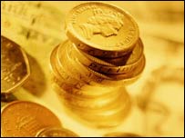 Pound coins 