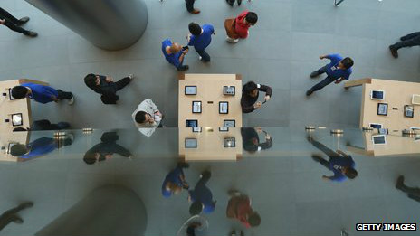 Cửa hàng của hãng Apple tại Bắc Kinh