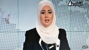 المذيعة المصرية المحجبة فاطمة نبيل