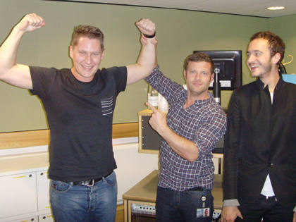 The gents from Editors join Dermot in the studio