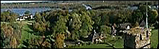 View of Ranworth Broad from St Helen's Church