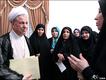 هاشمی رفسنجانی در دیدار با اعضای خانواده زندانیان سیاسی
