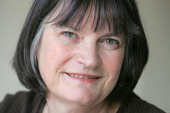 Clare Morrall, photograph courtesy of C Howard Walker