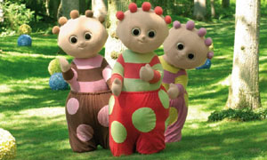 The Tombliboos in In The Night Garden