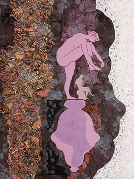Reflection 1 - A paper cut by Charlotte Hodes.