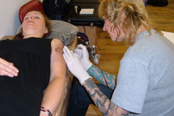 Tattoo artist