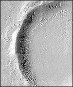 Pic: Ice cap on Mars