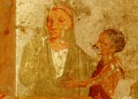 Wall-painting of banqueting scene