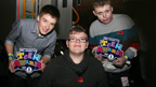 Teen Awards Heroes Jack, Alex and Connor