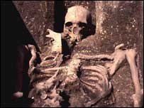 Decomposed body