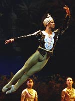 Cuban ballet star, Carlos Acosta