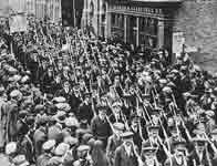 Image of Irish volunteers