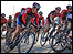 Riders round the hairpin of the Southend circuit