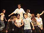 Shakespeare goes to Ibiza (iamge: actors on stage)