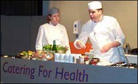 Robert Rees cooking