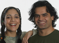 Jodie and Kuljit