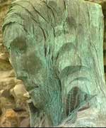 St Cuthbert statue
