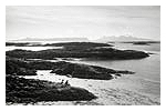 The Islands of Eigg and Rum (Rhum) from Arisaig Bay
 (C) scran.ac.uk