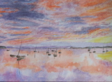 Findhorn Bay Sunset