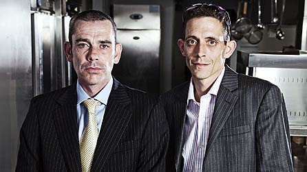 Barney (right) and Badger (left)